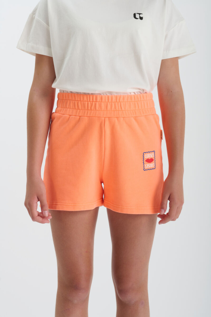 Le temps des cerises Shorts ORANGE FLUO