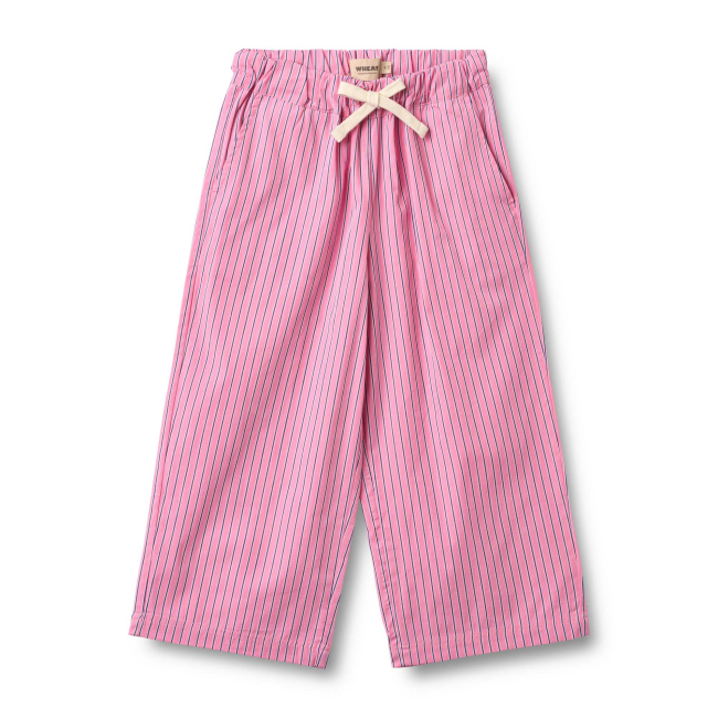 Wheat Mädchen gestreifte Hose pink