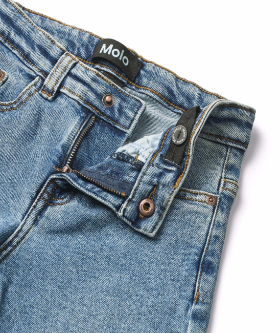 Molo Woven Jeans Worn Denim