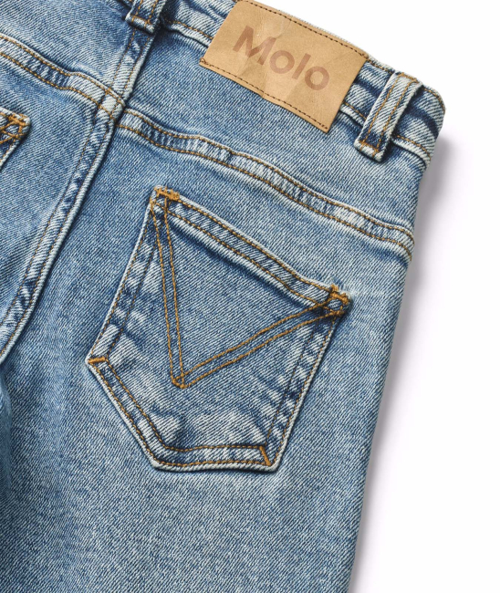 Molo Woven Jeans Worn Denim