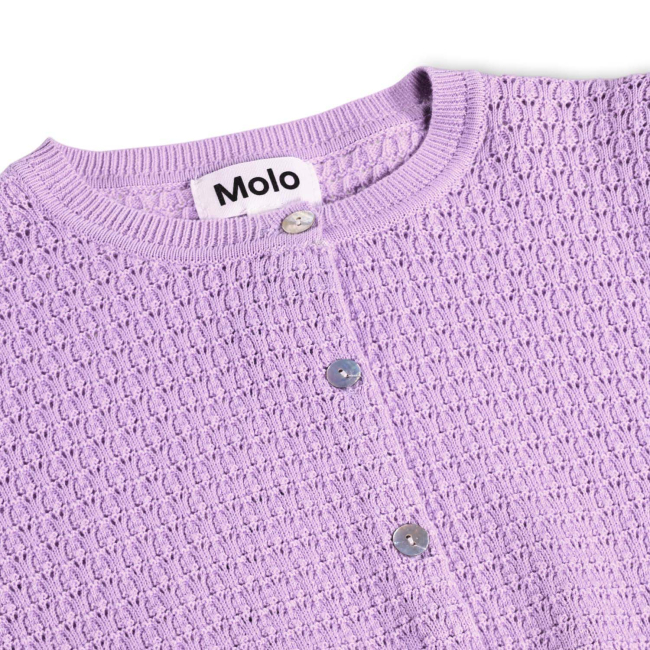 Molo Cardigan Strickjacke Crocus Petal