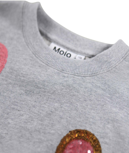 Molo Sweatshirt Miki Grey melange