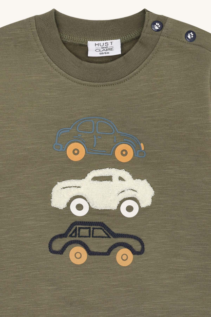 Hust & Claire HCSofus Langarmshirt Loop Cars O-neck Turtle