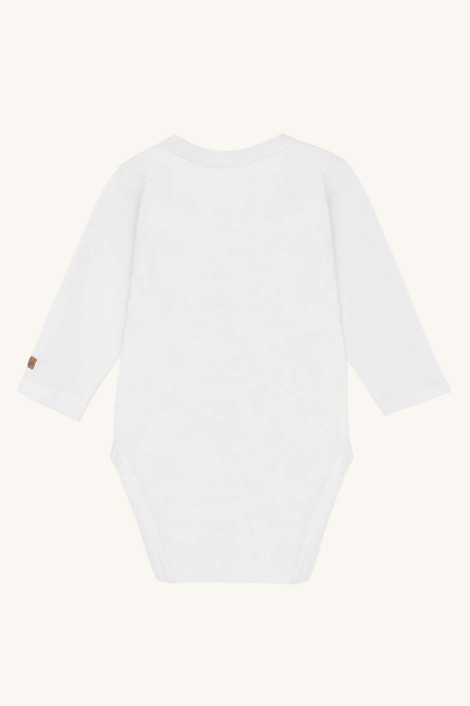 Hust & Claire HCBilly Vegie Truck Baby Body Stocking Ivory