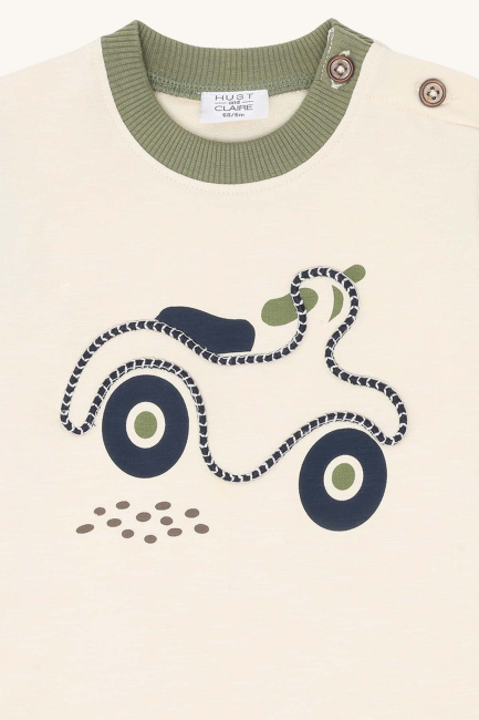 Hust & Claire HCSofus Scooter Sweatshirt Light Green