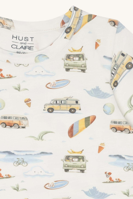 Hust & Claire HCAugust Excursion T-shirt Ivory