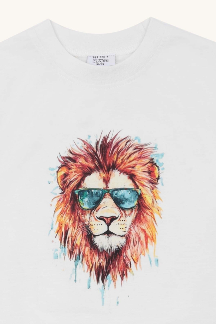 Hust & Claire HCAnton Lion T-shirt Ivory