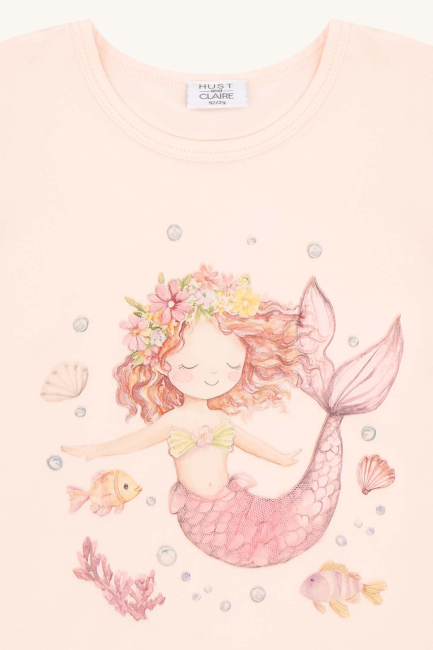 Hust & Claire HCAlma Mermaid T-shirt Quartz