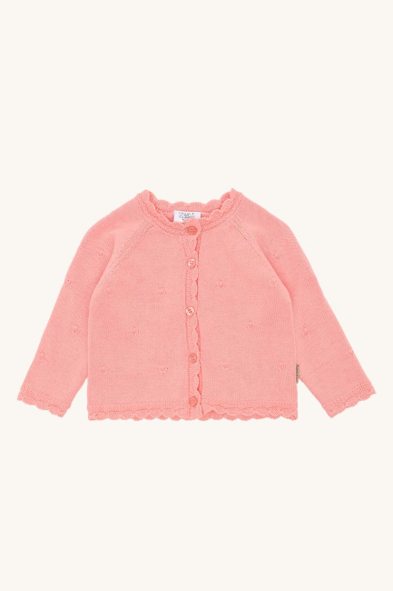 Hust & Claire HCCilja Pointelle Strickjacke Shell