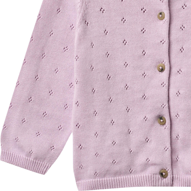 Wheat Strick-Cardigan lavender