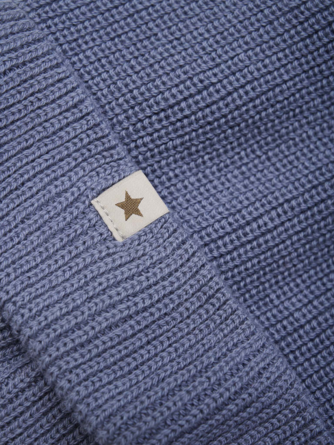 Huttelihut Beanie Knit Wool Folkstone Gray