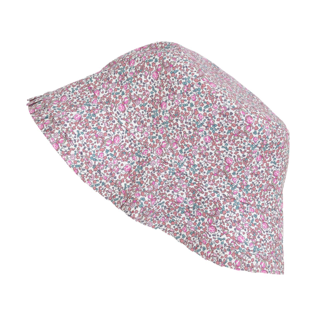 Huttelihut Sommermütze in Liberty Fabric Plumeria