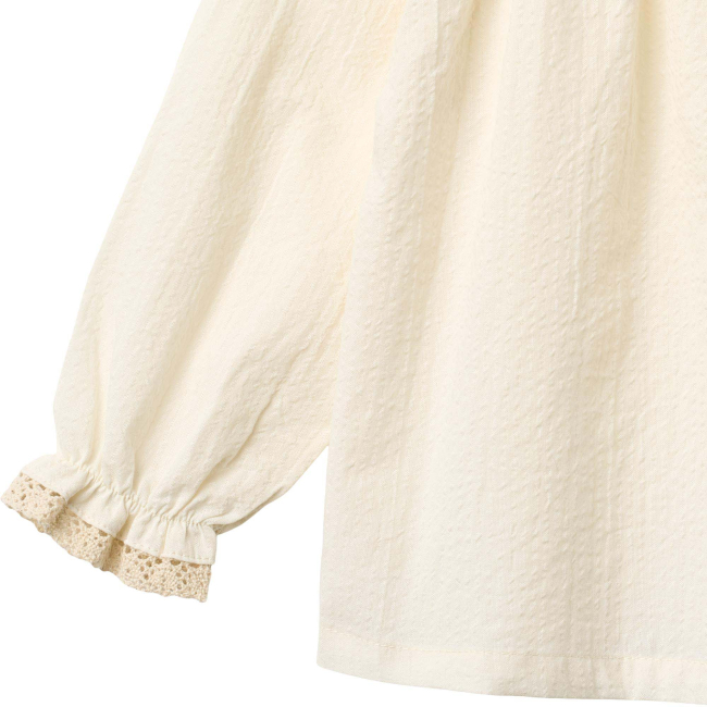 Wheat Baby Bluse eggshell