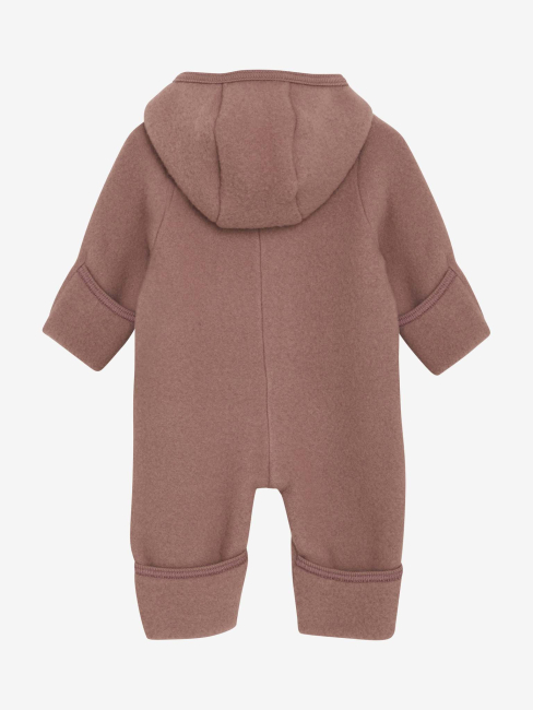Huttelihut Pram Suit Wool Fleece Burlwood