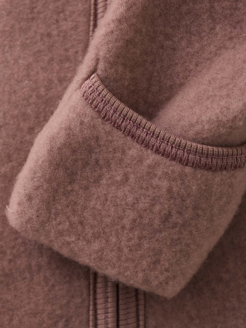 Huttelihut Pram Suit Wool Fleece Burlwood