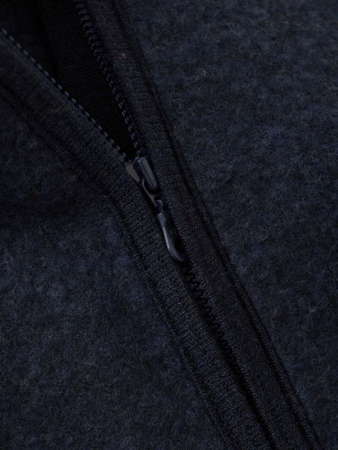 Huttelihut Woll-Anzug Overall Fleece Navy