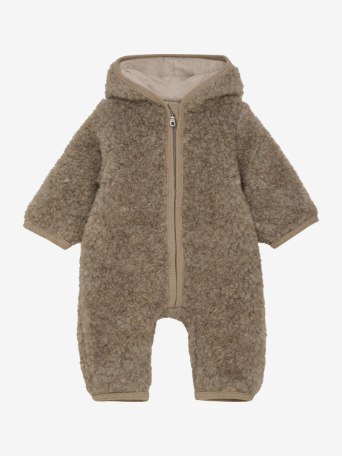 Huttelihut Wollteddy Babyanzug Camel Melange