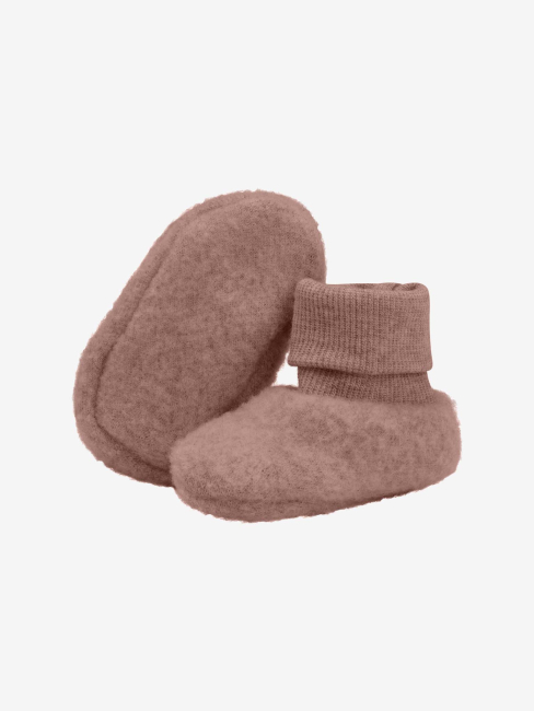 Huttelihut Footies Wool Fleece 2-layer Burlwood