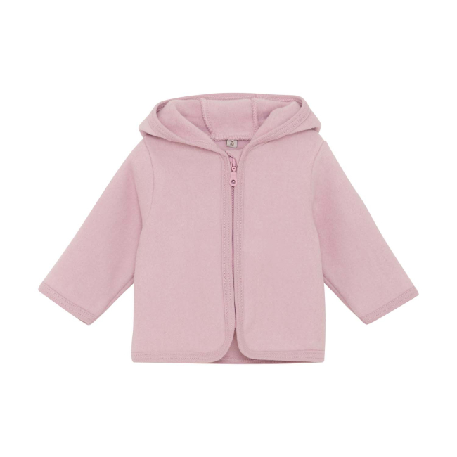 Huttelihut Baumwollfleece-Jacke Deauville Mauve