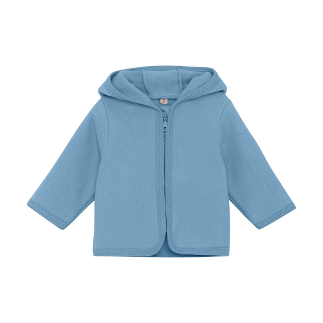 Huttelihut Huttelihut Baumwollfleece-Jacke Windward Blue