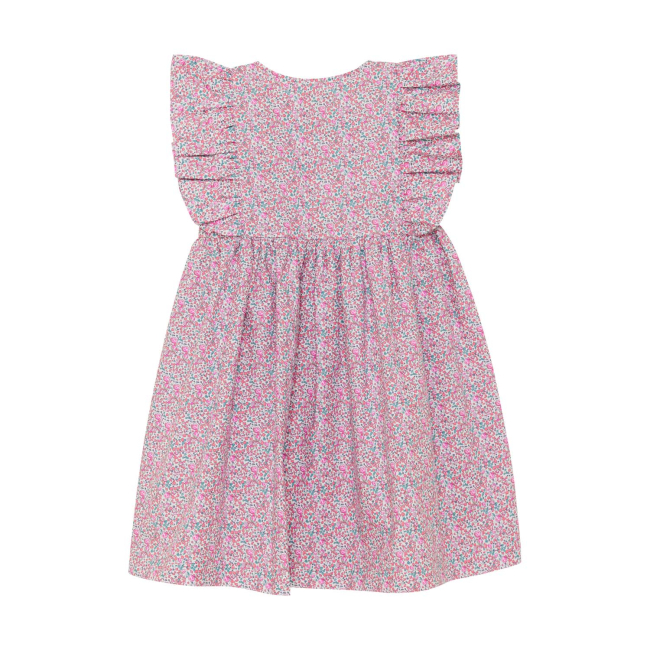 Huttelihut Kleid in Liberty Fabric Plumeria