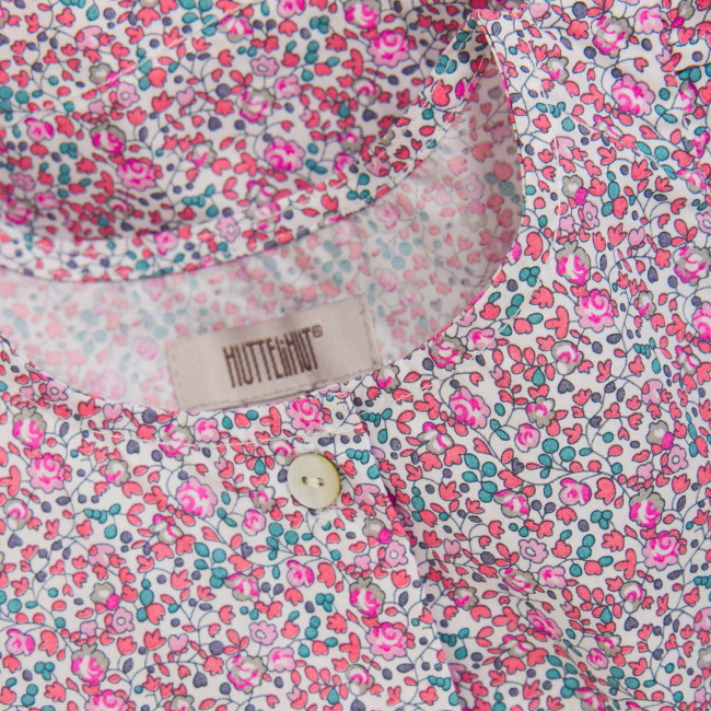 Huttelihut Kleid in Liberty Fabric Plumeria