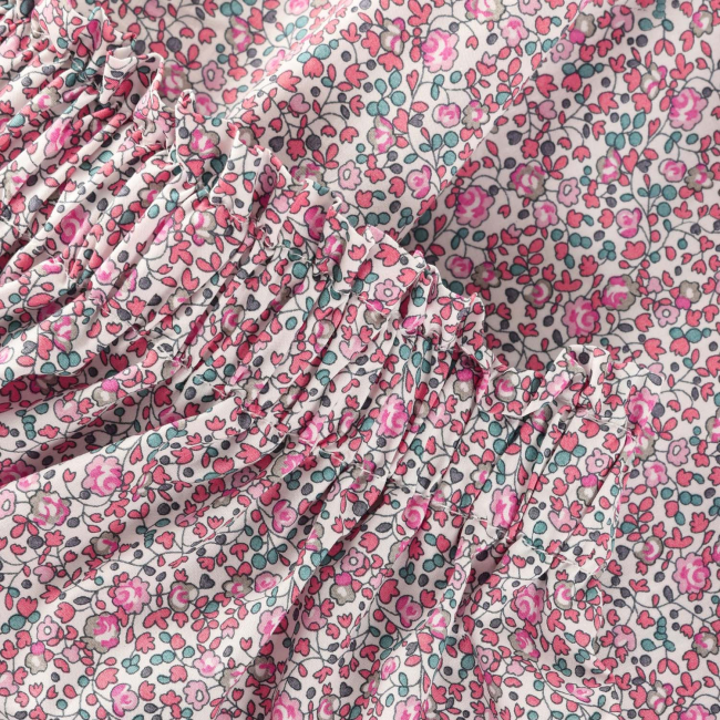 Huttelihut Rock in Liberty Fabric Plumeria