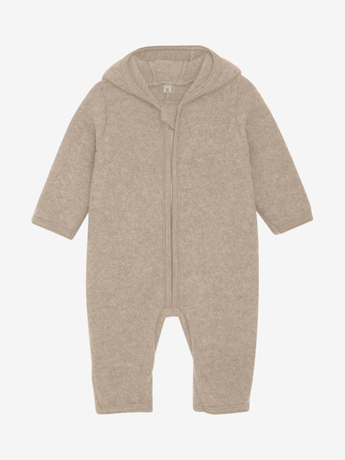 Huttelihut Wollfleece Anzug Camel Melange