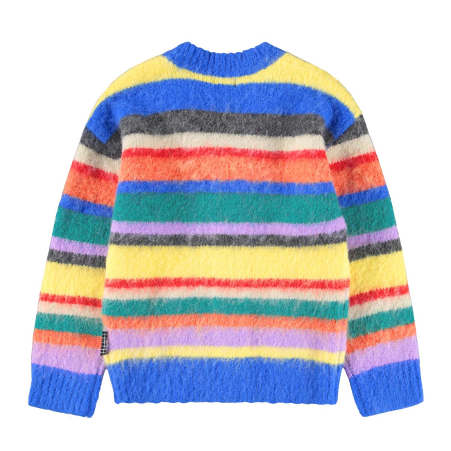 Molo Strickjacke Brutus Fuzzy Stripe