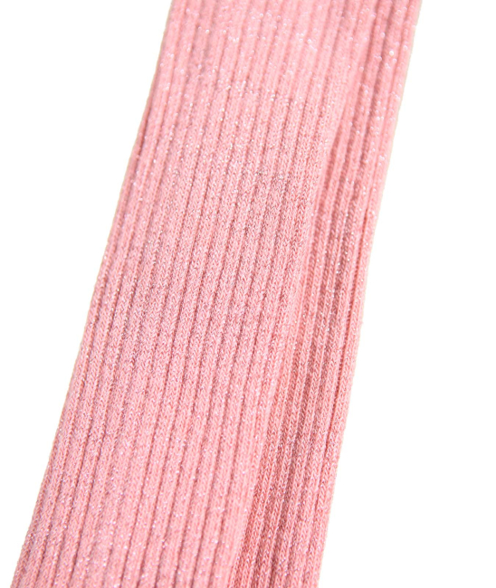 Molo Rippstrumpfhose Glitter Rib Tig Blush