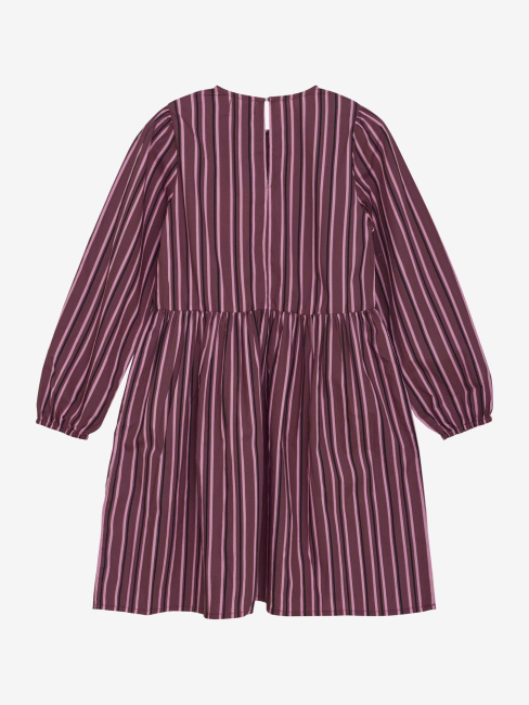 Creamie Kleid mit feinen Schleifen Crushed Berry