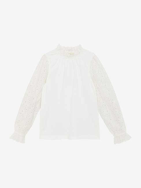 Creamie Blouse Cloud
