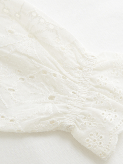 Creamie Blouse Cloud