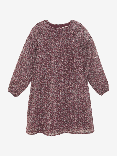 Creamie Kleid -Woven Vineyard Wine