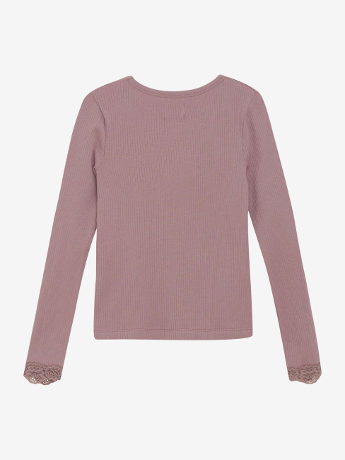 Creamie T-shirt LS Woodrose