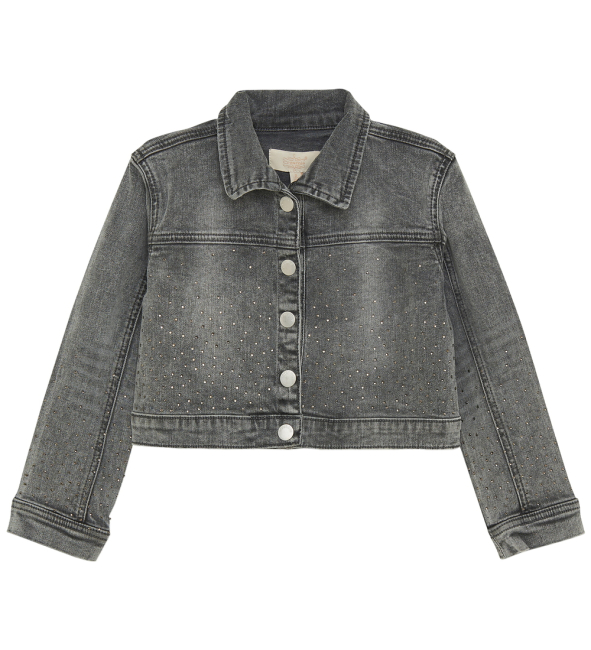 Creamie Jeansjacke Light Grey Denim