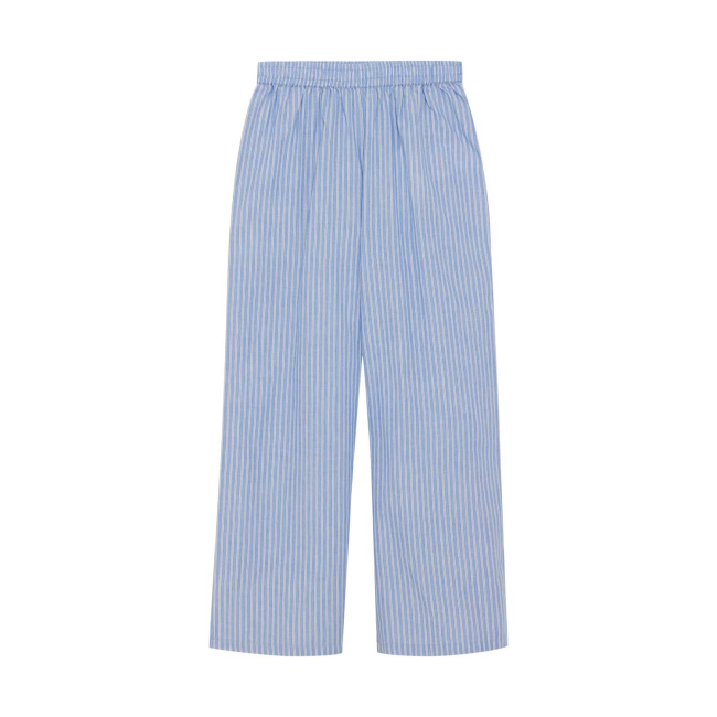 Creamie Hose Stripe Blue Lustre