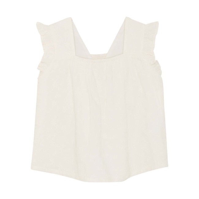 Creamie Top Embroidery Cloud