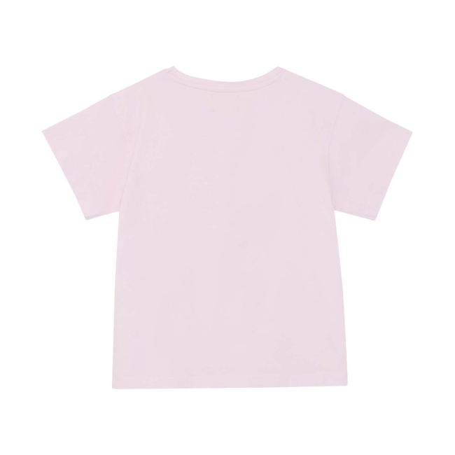 Creamie T-shirt Rose Pink mit Schleife und Kirschprint