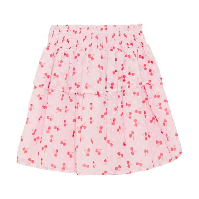 Creamie Rock Crepe Dobby Rose Pink