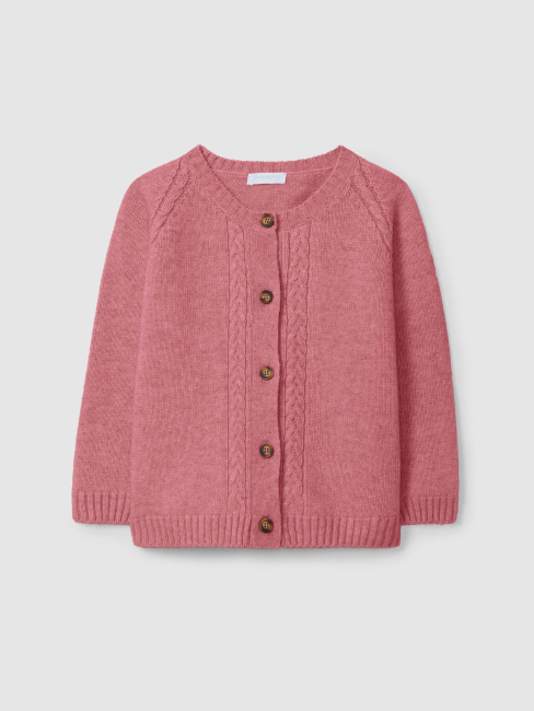 Laranjinha I5752 Strickjacke Medium Pink