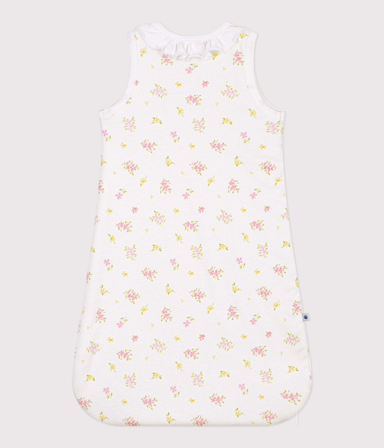 Petit Bateau Babyschlafsack aus Baumwolle mit Blumenmotiv