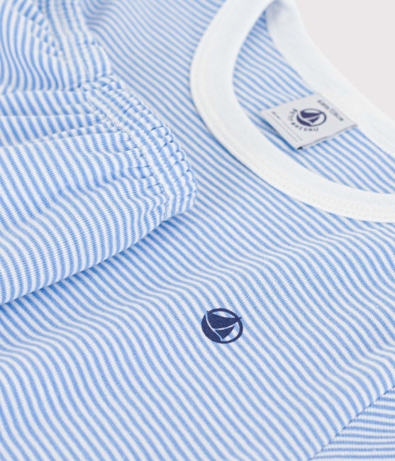 Petit Bateau Kinder-Kurzpyjama aus Baumwolle mit Streifen