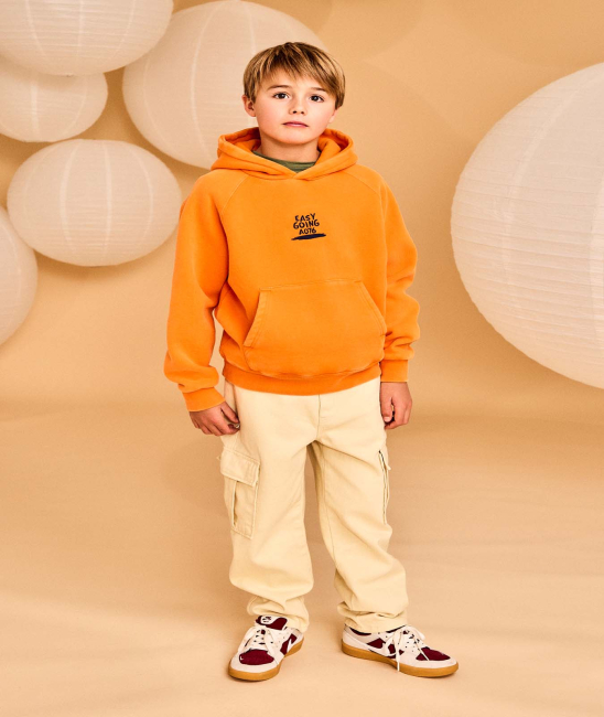 AO76 clyde Sweatshirt easygoing orange