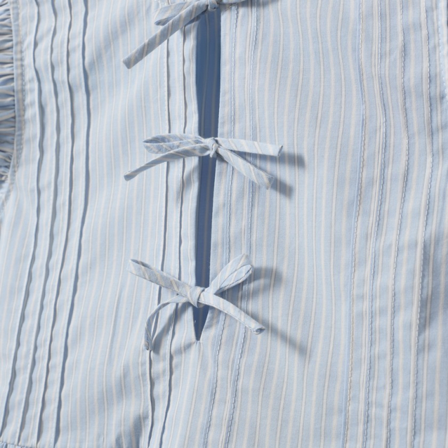 Sofie Schnoor JulietteSY Top Light Blue striped
