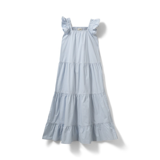 Sofie Schnoor MauraSY Kleid Light Blue striped