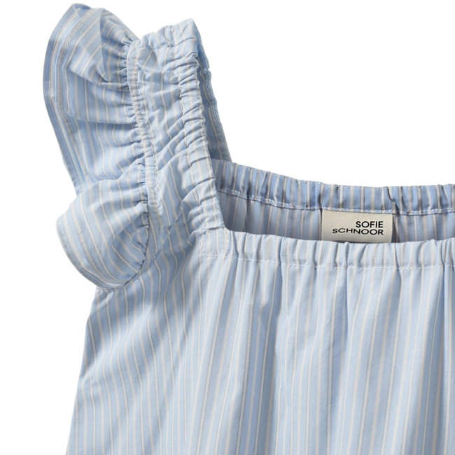Sofie Schnoor MauraSY Kleid Light Blue striped