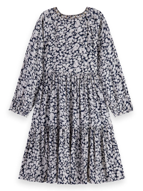 Scotch & Soda Kleid All-over Print Floral Night