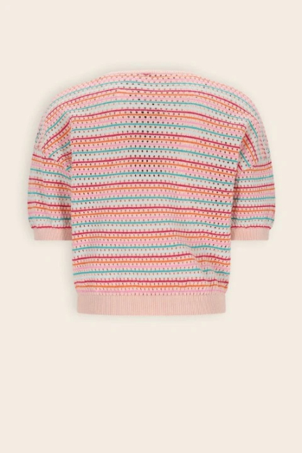 NoNo Strickpullover Ajour Top Minty Tinty