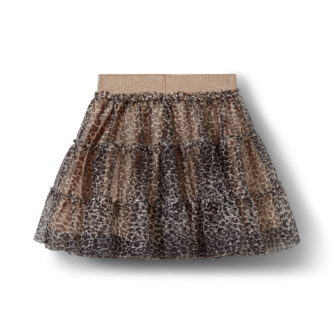 Petit Sofie Schnoor KammaKB Tüll-Rock Leo Light Sand